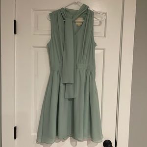 Modcloth mint-colored dress. Think light Spring!